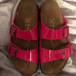 Birkenstock’s Papillio Hot Pink Sandals, Size 10